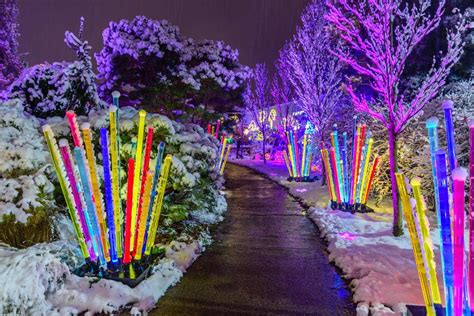 Botanical Gardens Boise Idaho Christmas Lights - Beautiful Insanity