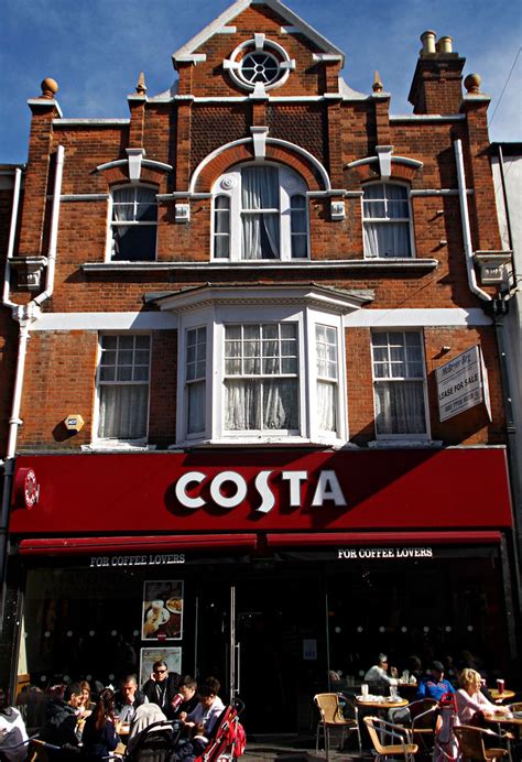 Sutton, Surrey, Greater London - Costa Coffee bar building… | Flickr