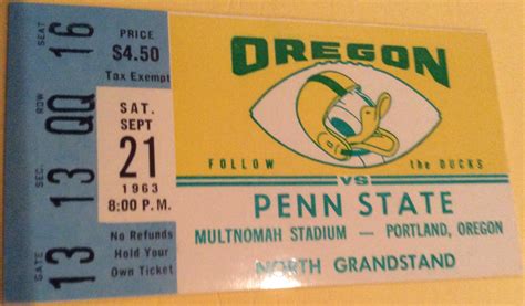 Penn State Football Milestone Game Tickets