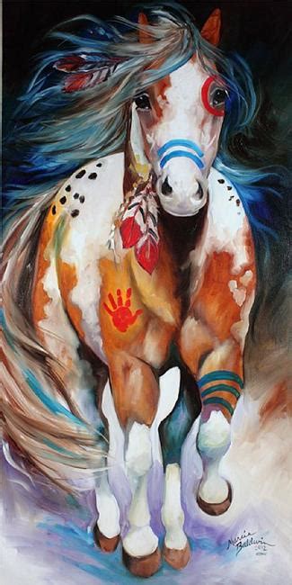 BRAVE ~ the INDIAN WAR HORSE - by Marcia Baldwin from Animals