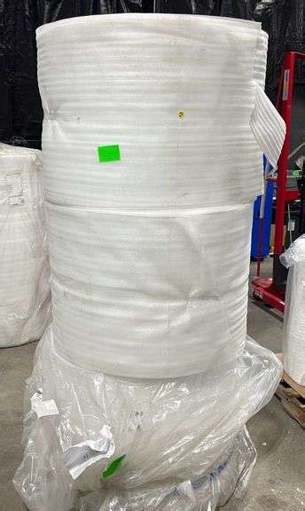 (3) Packing Foam Rolls Perforated, 24” 50x48x62 - Metzger Property Services, LLC