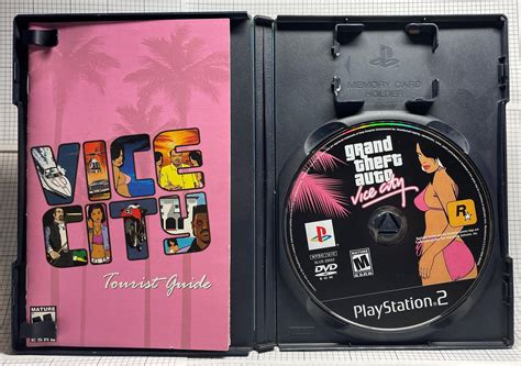 Grand Theft Auto Vice City PS2 Sony Playstation 2 COMPLETE W/ MANUAL ...