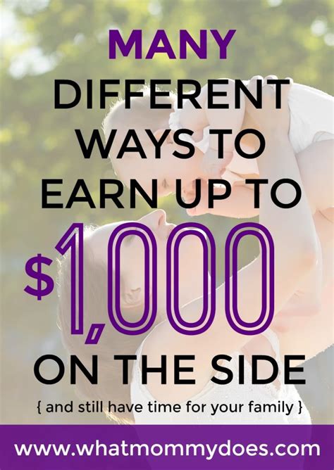 How to Make Extra Income from Home - WhatMommyDoes