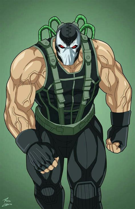 Bane [Black Shirt] (Earth 27) phil-cho | Bane batman, Comic villains, Batman artwork