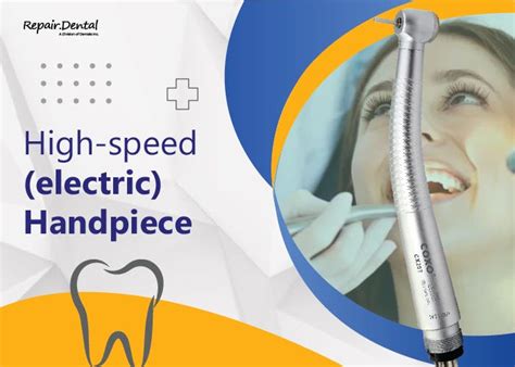 Electric High-Speed Handpiece. A high-speed handpiece, used by… | by ...