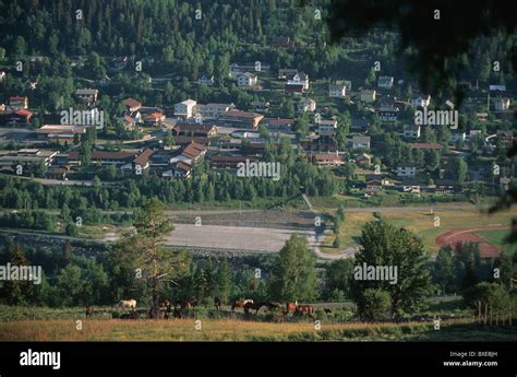 Ål i Hallingdal, Buskerud, Norway Stock Photo - Alamy