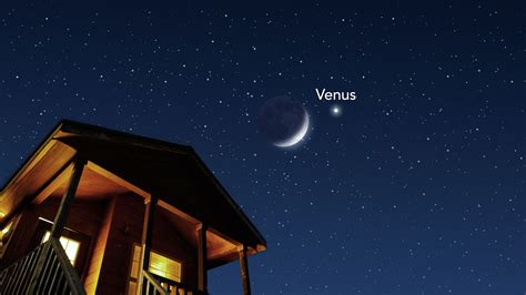 Venus In The Night Sky