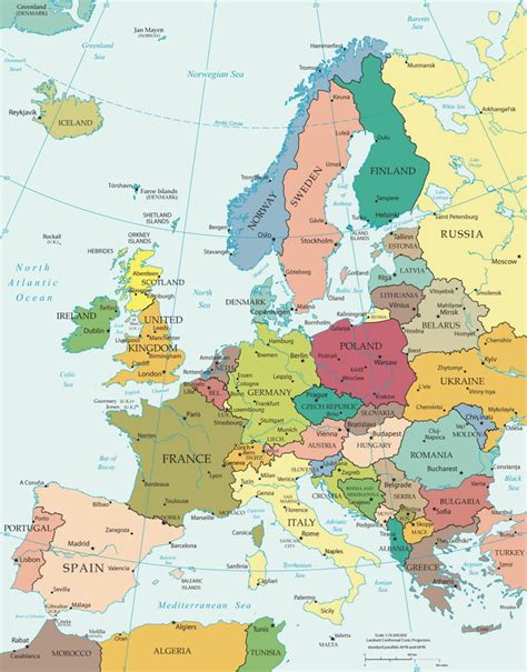 Map of Europe, 2023 - 9GAG