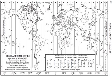 Mapa De Los Husos Horarios Para Colorear Imagui Images Images