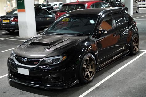 Subaru WRX STI GR Black Rays Volk TE37 SAGA Wheel | Wheel Front