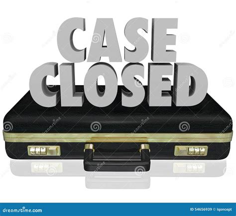 Case Closed Stamp Vector Illustration | CartoonDealer.com #82559692