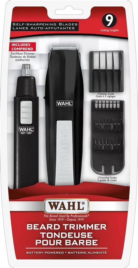 Wahl Beard Trimmer with bonus Ear/Nose trimmer - Walmart.com - Walmart.com