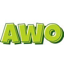 Awo Logo | Name Logo Generator - Smoothie, Summer, Birthday, Kiddo, Colors Style