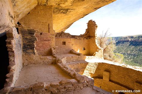 Framed Photo Print of BALCONY HOUSE MESA VERDE NATIONAL PARK COLORADO COLOR Print Picture Image ...