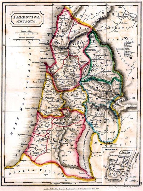 Maps - 12 Tribes of Israel