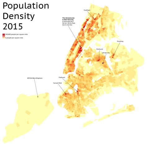 Population Density Map City