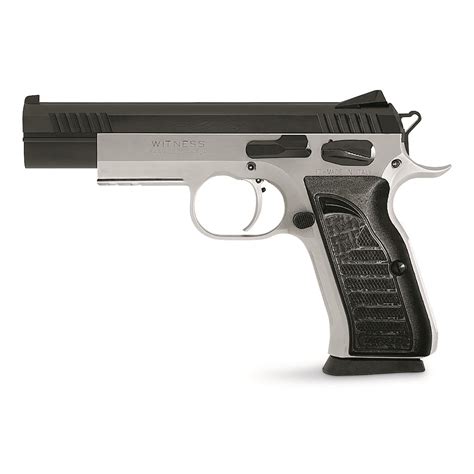 EAA Tanfoglio Witness Match Elite, Semi-automatic, 10mm, 4.75" Barrel ...