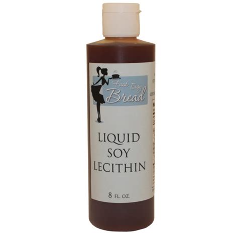 Pure Liquid Soy Lecithin (Food Grade) | Fast Easy Bread