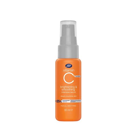 Boots, Boots Vitamin C ADVANCED Brightening & Smoothing Intensive Serum 30 ml