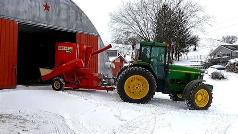 Winter Is Here! A Day of Farming With Cold Weather Breakdowns! - YouTube