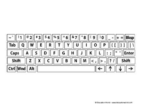 template_keyboard.pdf | Education World