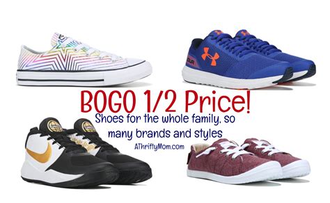 BOGO 1/2 off shoes for the family - A Thrifty Mom