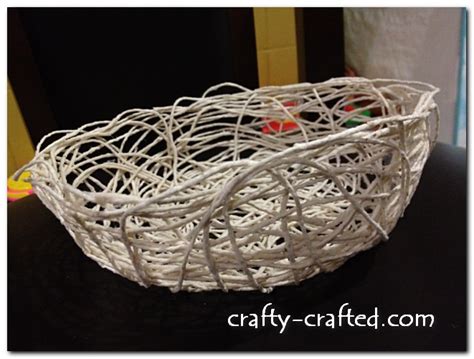 Crafty-Crafted.com » Blog Archive | Crafts for Children » Yarn bowl