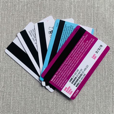 Custom Magnetic strip Barcode VIP Card Printing Membership Plastic Card