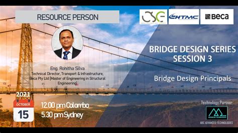 Bridge Design Series - Session 03 - Bridge Design Principals - YouTube