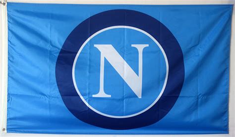 S.S.C Napoli Flag -3x5 ft Banner-Napoli Flag calcio - flagsshop