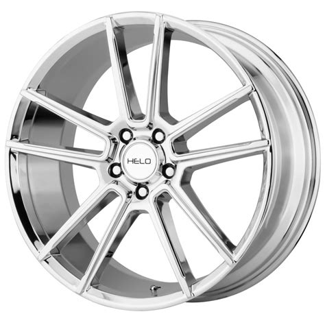 Helo HE911 20x8.5 5x4.5" +40mm Chrome Wheel Rim 20" Inch - Walmart.com