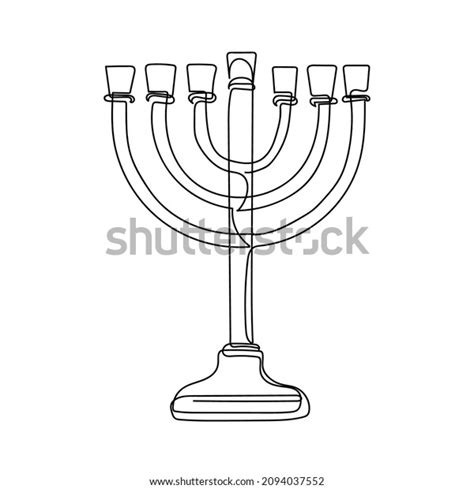 1,159 Drawing Menorah Stock Vectors, Images & Vector Art | Shutterstock