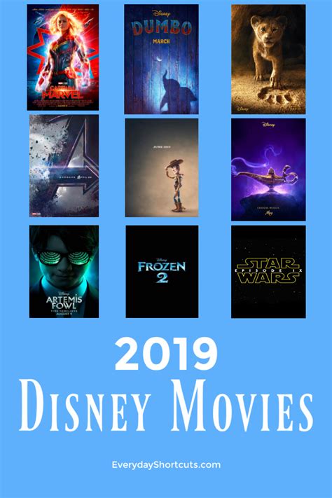 list of disney movies to see in 2019 - Everyday Shortcuts