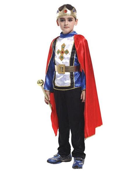 Cool Halloween Costume King Costumes King Cosplay Costume for Boys ...