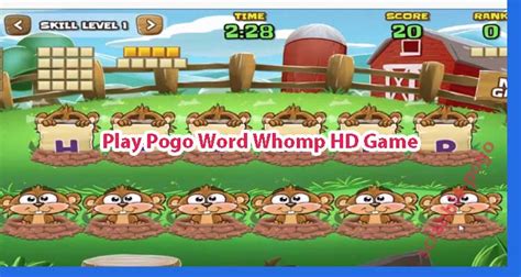 Word Whomp HD - play Pogo Word Whomp HD Game! - SCRABBLE Pogo