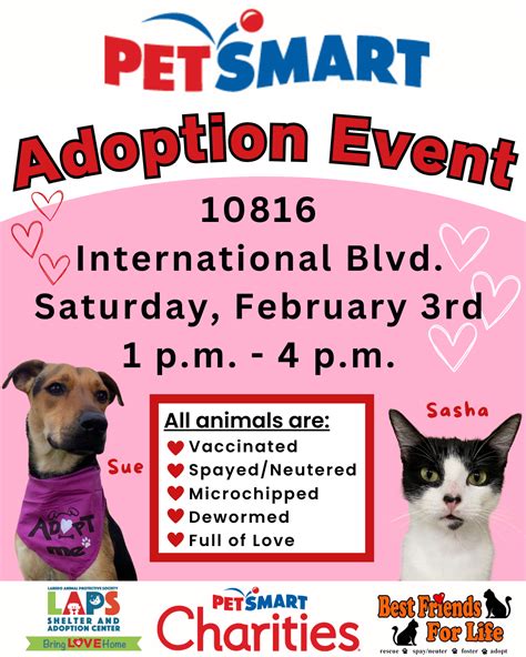 PetSmart Valentine's Adoption Event
