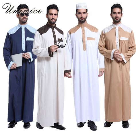 Muslim Clothing Men Arab Clothing Men Fashion Turkey Abaya Casual Maxi Long Dubai Thobe Jubba ...