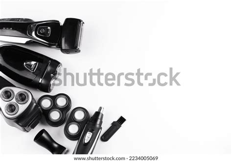 Different Types Mens Electric Razor Close-up Stock Photo 2234005069 ...