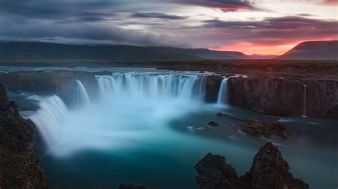 Godafoss Waterfalls Iceland Wallpapers | HD Wallpapers | ID #18213