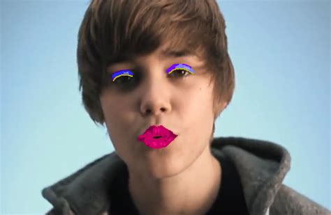 Justin Bieber Makeup by Nik-Wolf1111 on DeviantArt