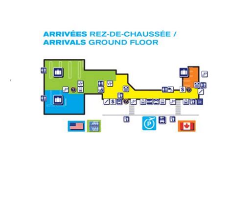 Montreal Airport Map [Terminals, Parking, Gate, Car] - Montreal Airport [YUL] | Montréal–Trudeau ...