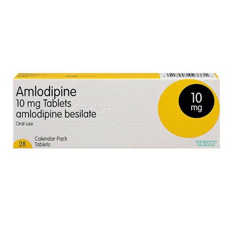 Buy Amlodipine 5mg & 10mg Tablets Online - Medicine Direct