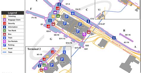 Msp Airport Terminal Map - Map Pasco County