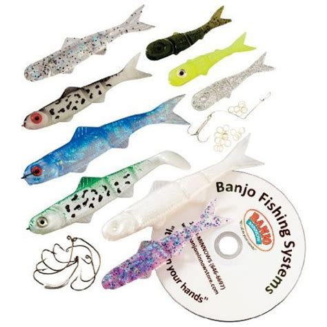 As Seen on TV: 110-Piece Banjo Minnow Fishing Set - Tanga