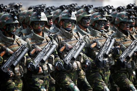 North Korea displays special operations forces in massive military parade | IBTimes UK