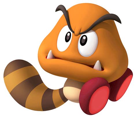 Racoon Goomba - Mario Enemies Wiki