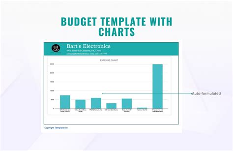 Budget Template With Charts in Word, Apple Numbers, Pages, Google Docs ...