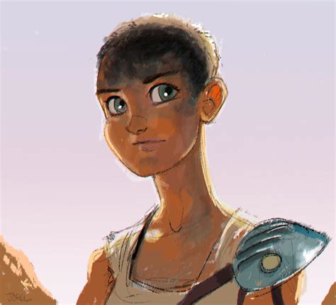 Furiosa Sketch by DaveJorel on DeviantArt