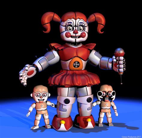 Circus Baby - Extras Remake : fivenightsatfreddys