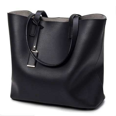 COOL WALKER High Quality Designer Women Leather Handbags Black Shoulder ...